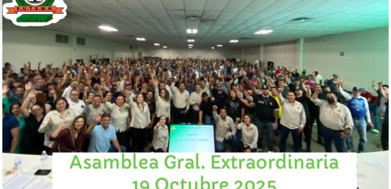 ASAMBLEA GENERAL EXTRAORDINARIA DEL 19 DE OCTUBRE DE 2025