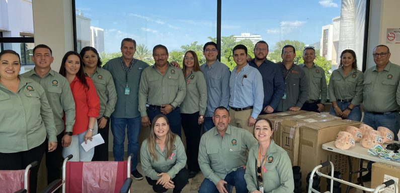 COMITÉ EJECUTIVO RECIBE DOTACIÓN DE MATERIAL ORTOPÉDICO DE LA CLÁUSULA 81 DEL CONVENIO COLECTIVO SUTSMH