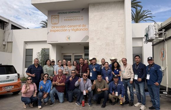 COMITÉ EJECUTIVO VISITA A COMPAÑEROS DE INSPECCIÓN Y VIGILANCIA PARA DAR INFORMACIÓN IMPORTANTE