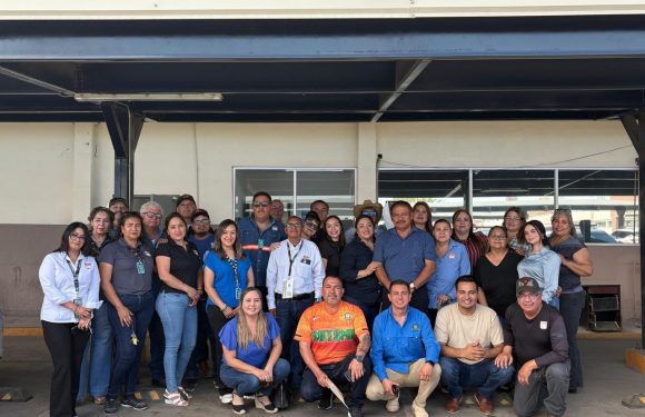 COMITÉ EJECUTIVO VISITANDO A LAS ÁREAS DE LA COMANDANCIA NORTE PARA DAR INFORMACIÓN IMPORTANTE