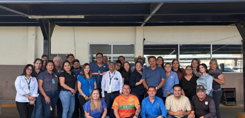 COMITÉ EJECUTIVO VISITANDO A LAS ÁREAS DE LA COMANDANCIA NORTE PARA DAR INFORMACIÓN IMPORTANTE