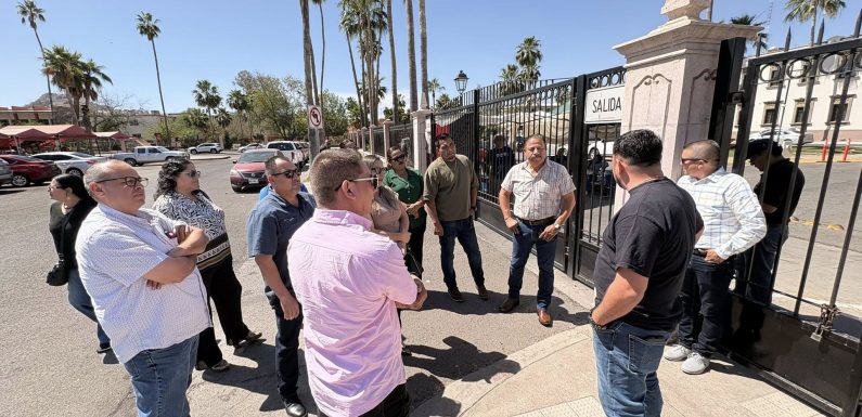 ACERCAMIENTO DEL COMITÉ EJECUTIVO CON COMITÉ EJECUTIVO DEL STEUS PARA MOSTRAR EL APOYO Y SOLIDARIDAD EN SU LUCHA