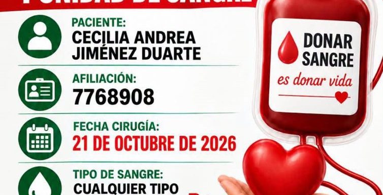 MOMENTO DE AYUDAR, DONA SANGRE